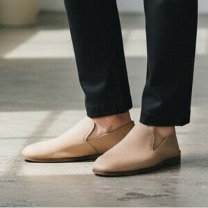 Lucky Brand Cahill Loafers Women’s Size 8.5 M Tan Soft Leather Slip On Shoes